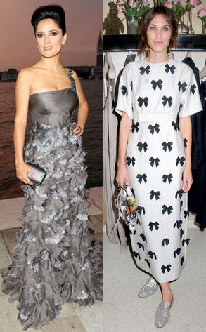 Salma Hayek, Alexa Chung Salma Hayek, Alexa Chung